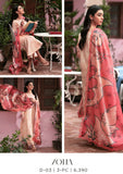 Lawn Collection - Seran - Afsanah - Unstitched - D#03 - Zoha