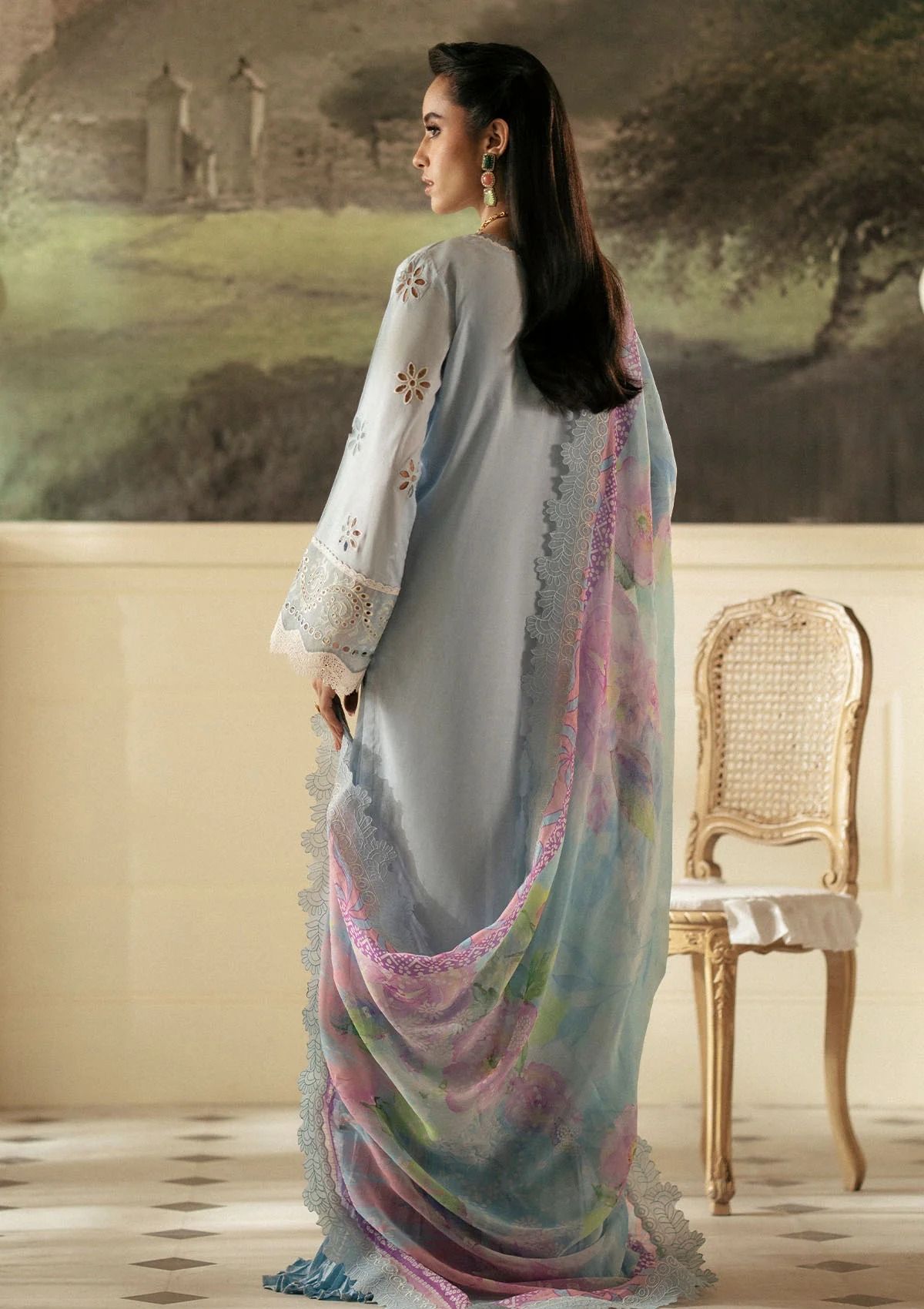 Lawn Collection - Nureh - Maya Lawn 24 - NS24#145