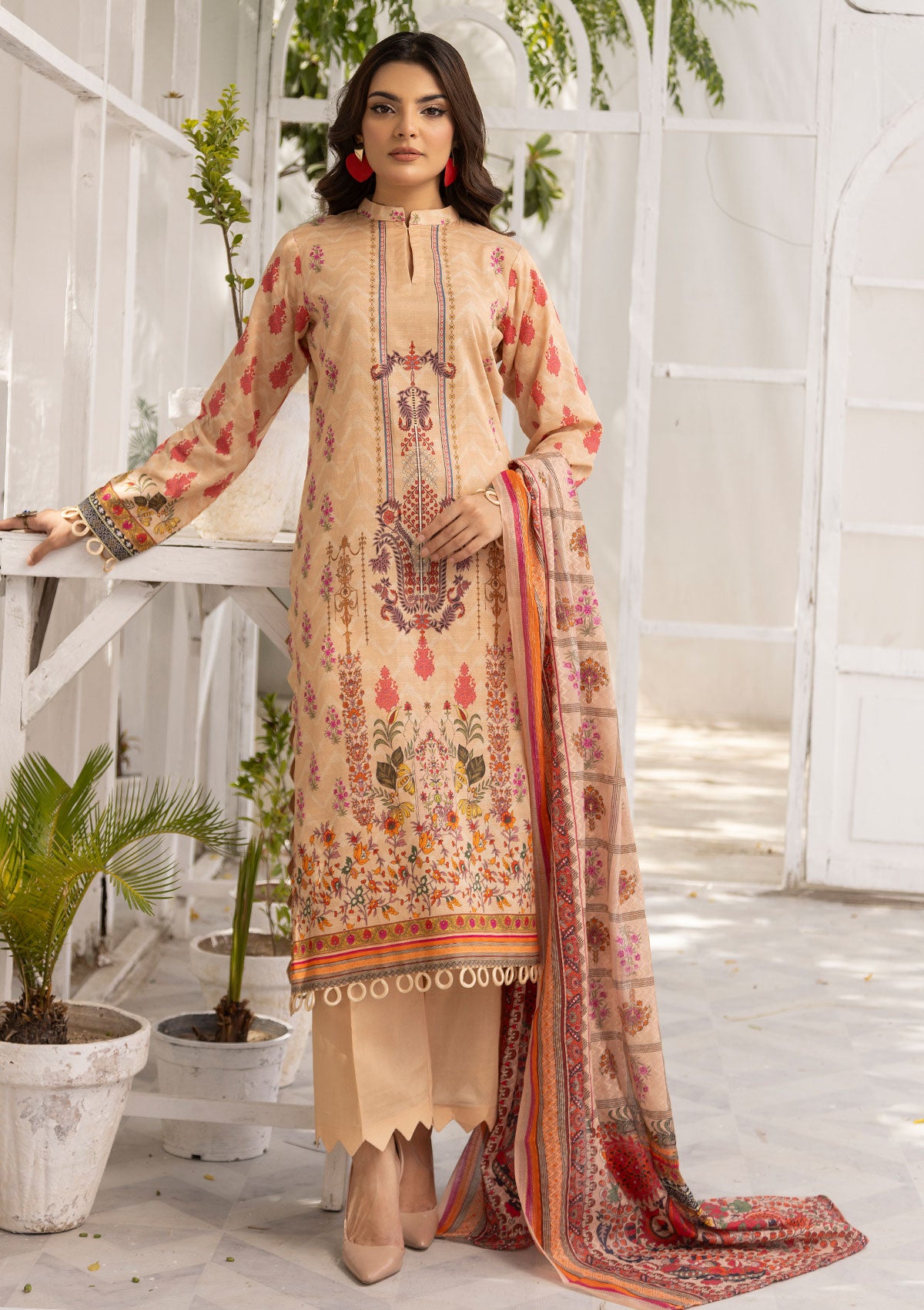 Lawn Collection - Art n Style - Carnation Doby Lawn 24 - D#09