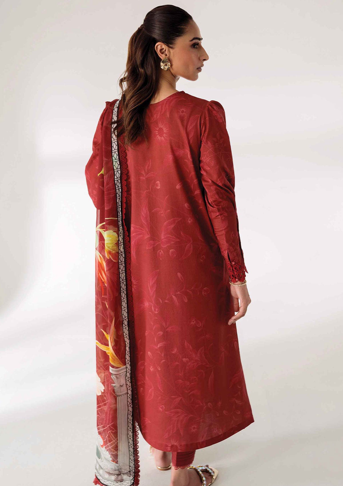 Lawn Collection - Qalamkar - Q Prints 24 - AR#09 - Renee