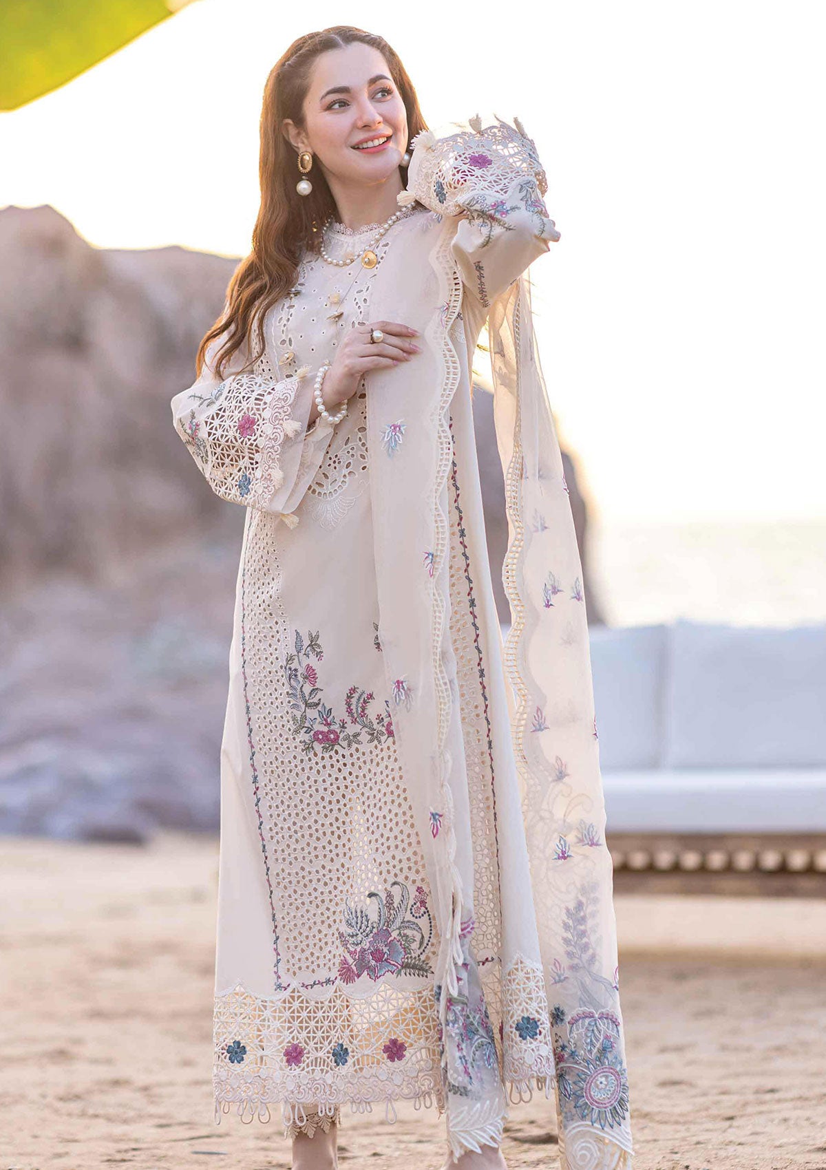 Lawn Collection - Qalamkar - Sahil Kinare - FP#09 - Selin