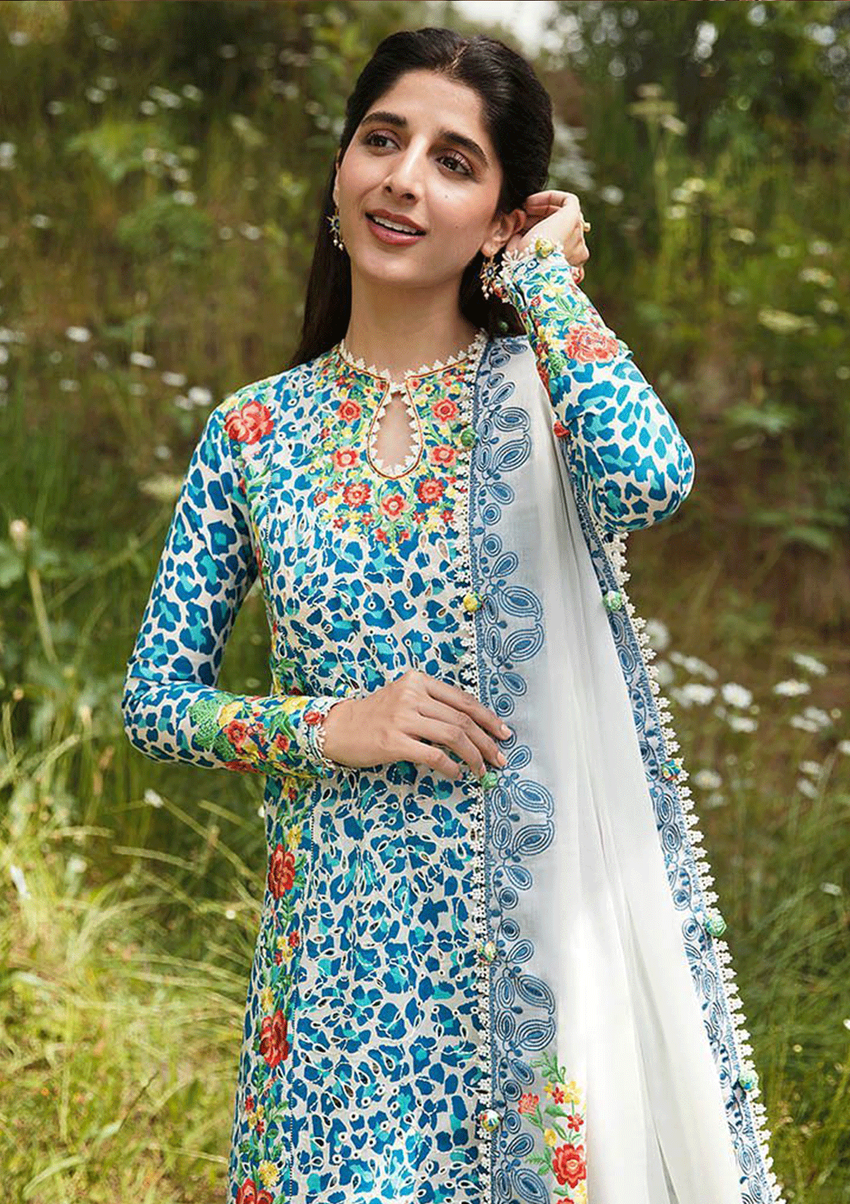 Lawn Collection - Zaha - Unstitched - Festive - ZF#8