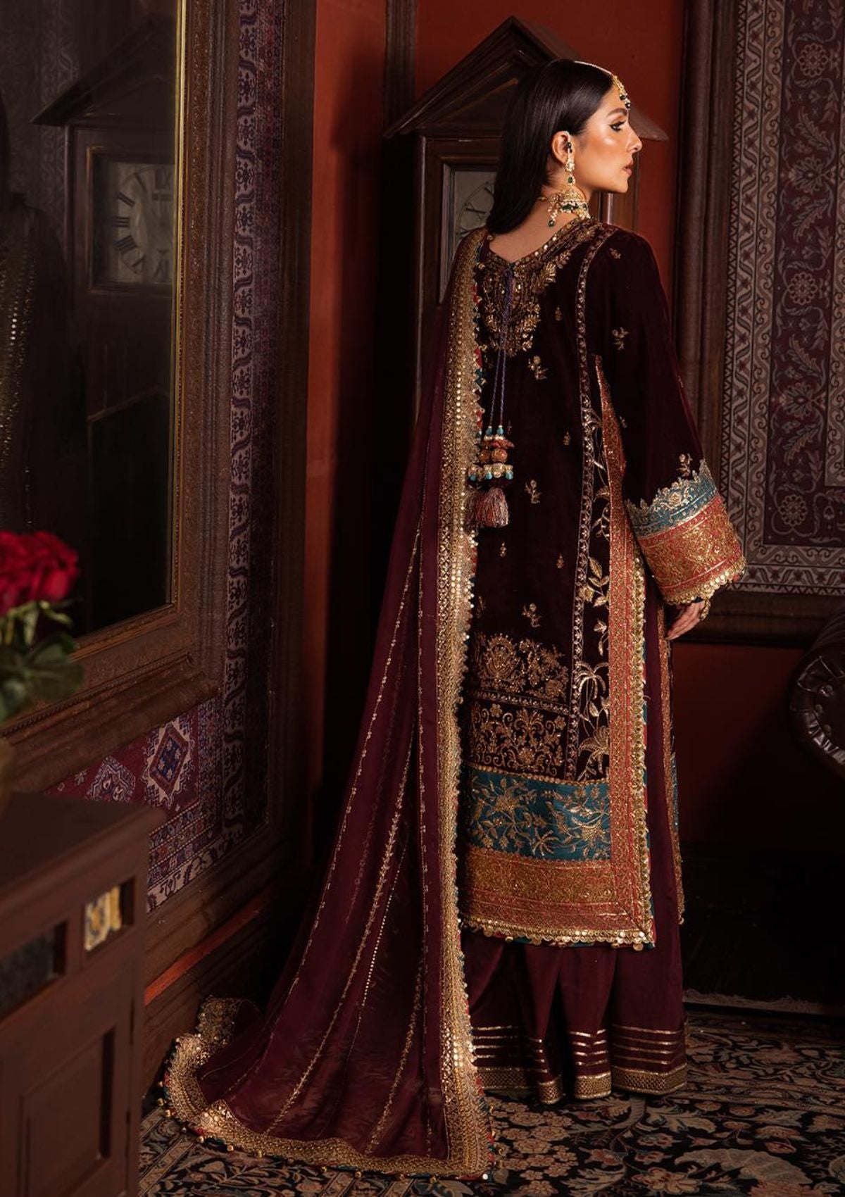 Winter Collection - Asim Jofa - Makhmal - Wedding - Velvet - AJMM#09