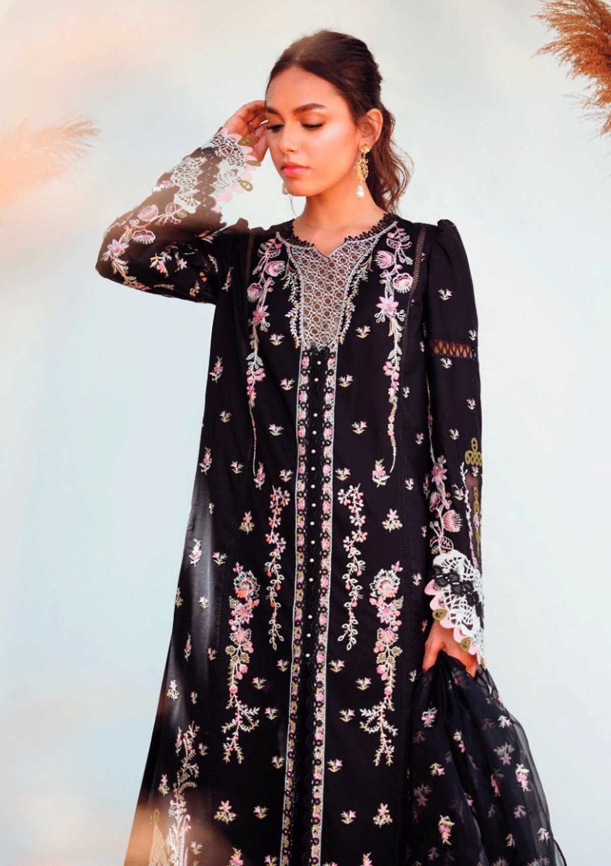 Lawn Collection - Qalamkar - Qlinekari - Sylvi - RT#9