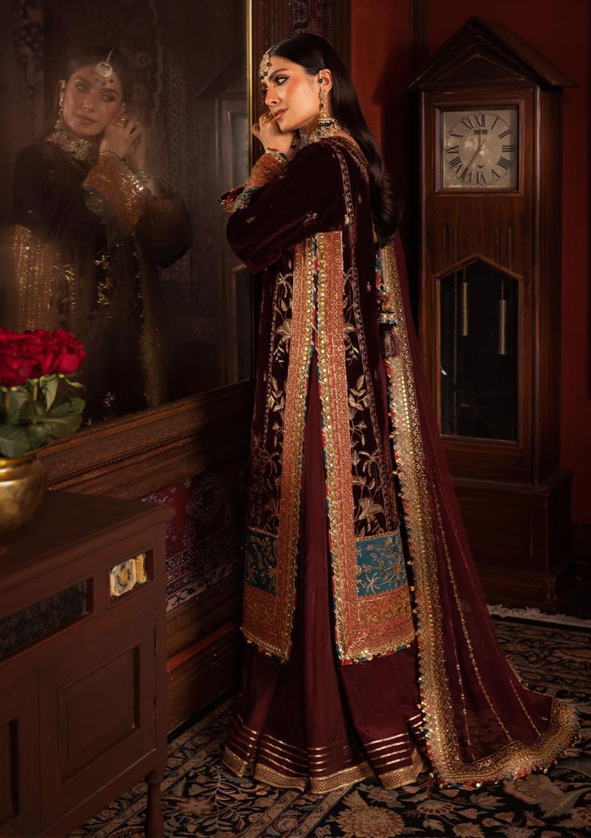 Winter Collection - Asim Jofa - Makhmal - Wedding - Velvet - AJMM#09