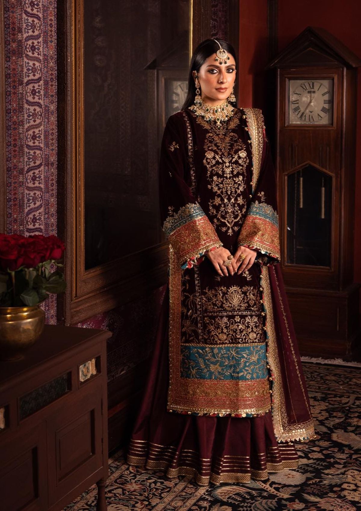 Winter Collection - Asim Jofa - Makhmal - Wedding - Velvet - AJMM#09