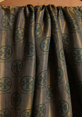 Pashmina Zari Branded Shawl D#03 - Green