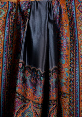 Pashmina Zari Jamawar Shawl D#04 - Black