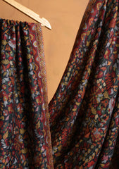 Pashmina Jamawar Shawl D#21 - Black