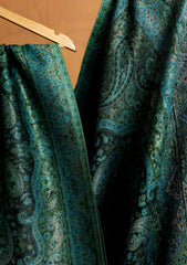 Pashmina Zari Jamawar Shawl D#19 - Green
