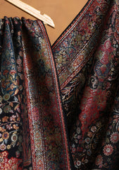 Pashmina Zari Jamawar Shawl D#01 - Black