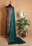 Winter Collection - Riwaj - Pashmina Embroidered Suit - Volume II - D#10 (A)