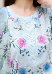 Lawn - Cross Stitch - Eid Edit-II - LWN#0213 - AQUA GLINT