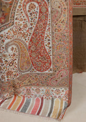 Winter - Riwaj - Pashmina Embroidered Suit - Edit 25 - D#02 - L Brown