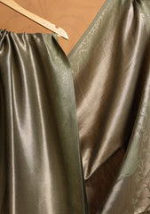 Silk Zari Jamawar Shawl D#02 - L Green