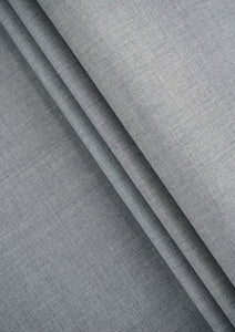 Loro Piana Travel Line Mooving Wool Fabric - Grey
