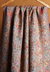 Pashmina Zari Jamawar Shawl D#56 - Skin