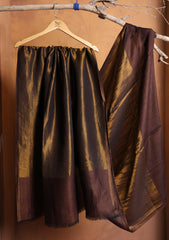 Pashmina Plain Shaded Shawl D#01 - CH Brown