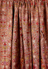 Pashmina Embroidered Jaaldar Shawl D#04 - G Brown