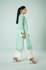 Pret Collection - Fozia Khalid - Basics Vol 3 - Dark Mint Delight