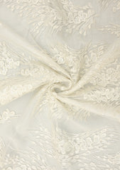 Fancy Net Embroidered Sequence Work - ASPL#14