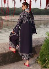 Winter - Hussain Rehar - Premium Karandi - Unstitched 25 - ROUGE