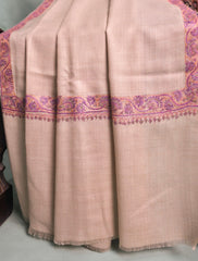 Pashmina Kashmiri Border Shawl D#183 - L Skin
