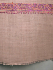 Pashmina Kashmiri Border Shawl D#183 - L Skin