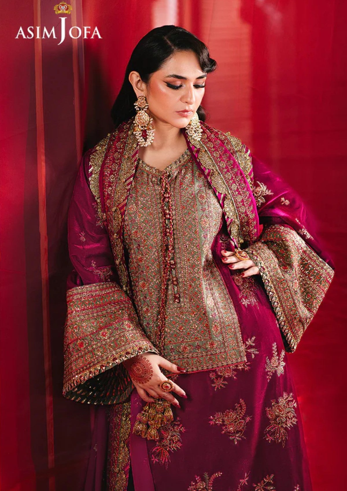 Formal Collection - Asim Jofa - Makhmal Velvet 24 - AJMV-06