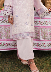 Lawn - Cross Stitch - Eid Unstitched 25 - DUSKY LAVENDER