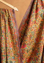 Pashmina Jamawar Shawl D#21 - Yellow