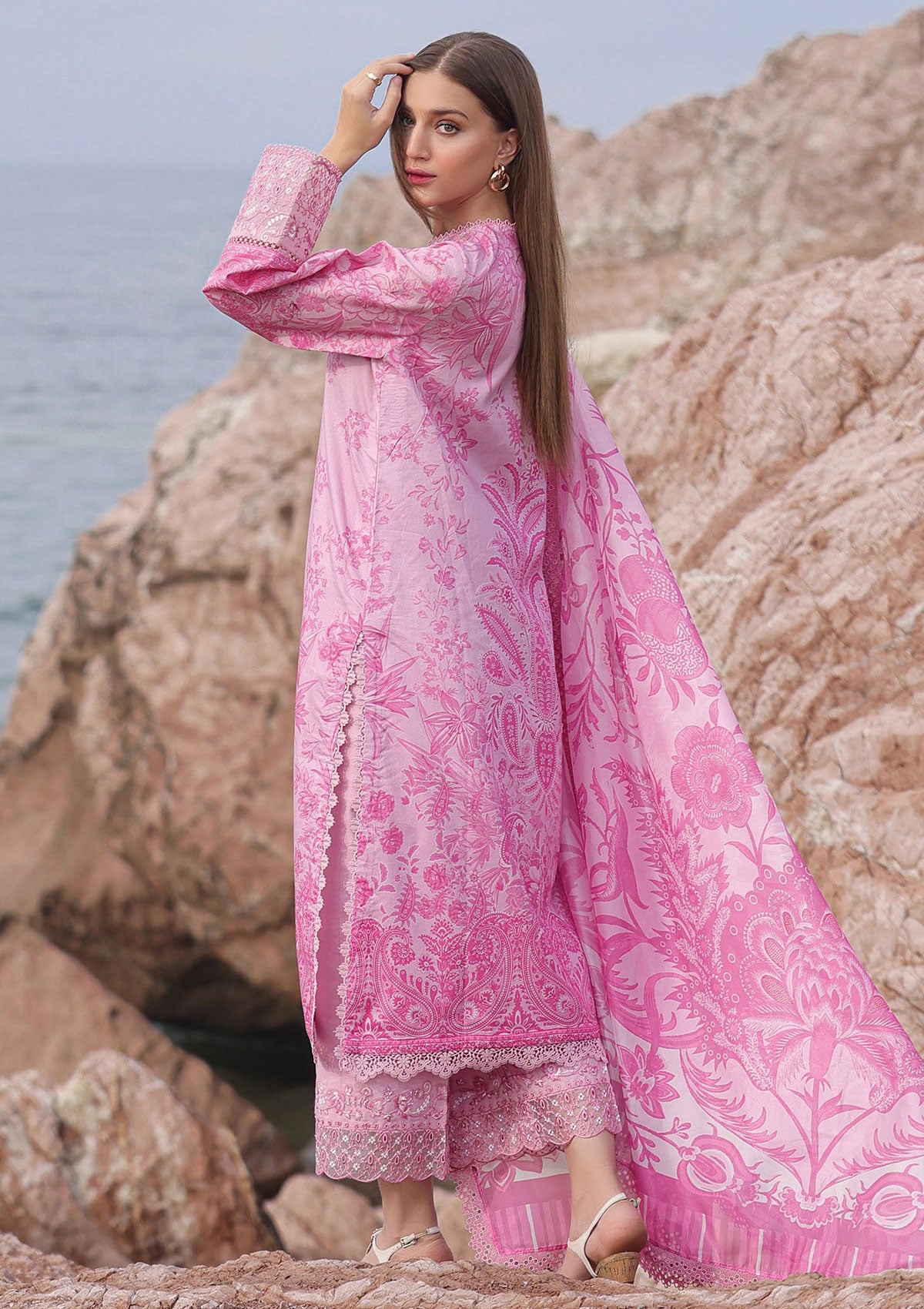 Lawn Collection - Ayzel - Tropicana - AZL#09 - ADALYN