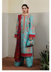 Lawn Collection - Hussain Rehar - Factory No 21 - Lazuli