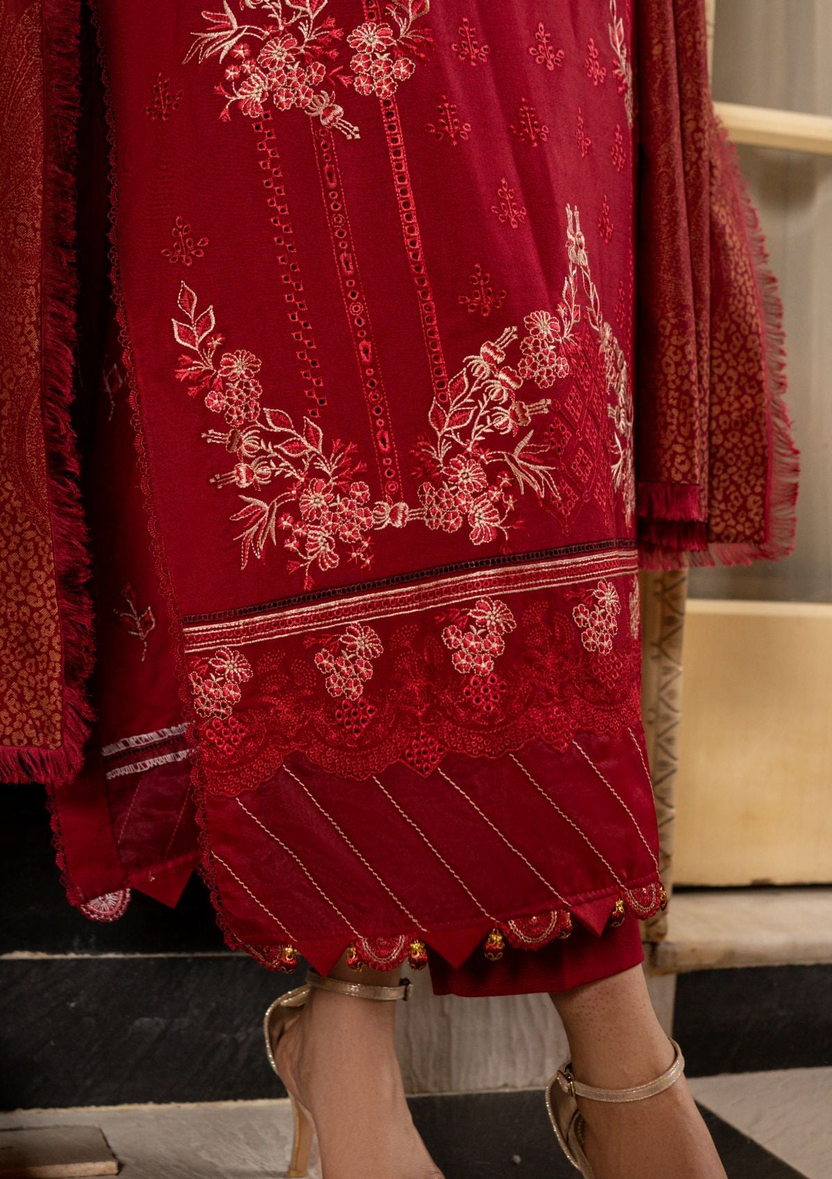 Winter Collection - Firdous - Embroidered Exclusive - FE24#02 - Gulnaar