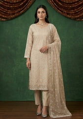 Formals - Riwaj - Fancy Net - 2 Pcs Suit - CND#02 - LT Pink