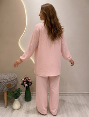 Pret - Moven - Floral Patterened 2 Piece - Baby pink
