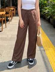 Pret - Moven - Cotton Blended Jersey Trouser - Brown