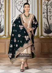 Winter Collection - Zainab Chottani - Velvet Unstitched 24 - D#3 - Sarwana