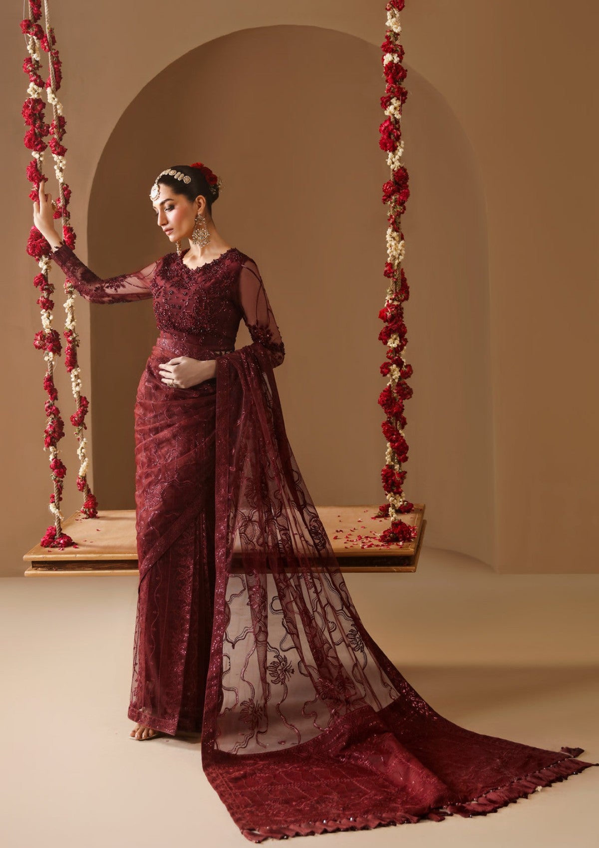 Formal Collection - Alizeh - Reena - Wedding - ARW#24 - HM-4022 - Gulab