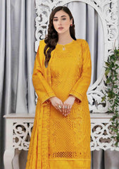 Lawn - Meemsey - Eid Luxury - Vol 02 - Gull Bano - Yellow