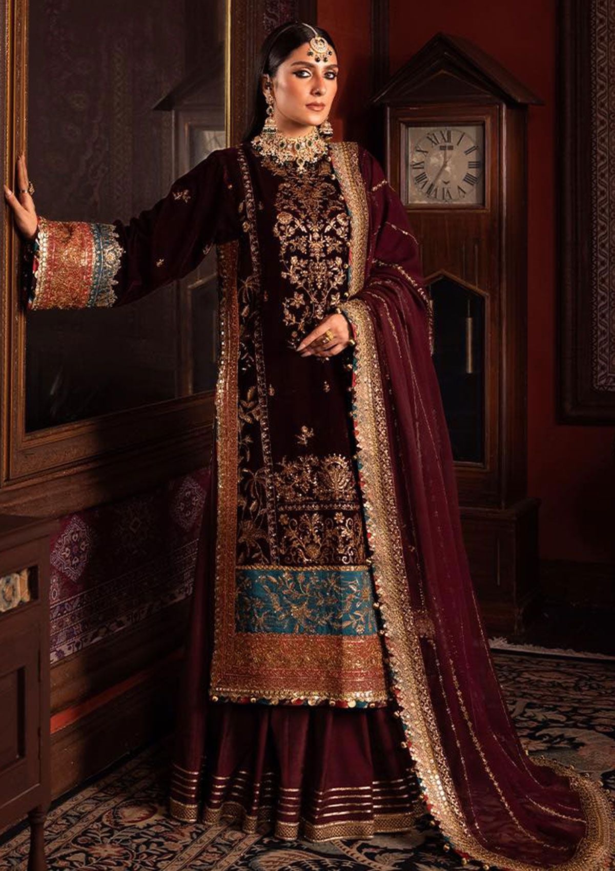 Winter Collection - Asim Jofa - Makhmal - Wedding - Velvet - AJMM#09