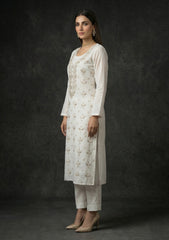 Formals - Riwaj - Fancy 26 - Gotta Work - 2 Pcs - D#03 - White