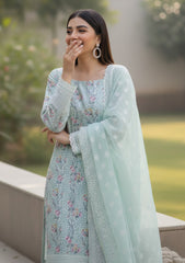 Lawn - Rubaaiyat - R Prints 26 - D#213 - Mint Green