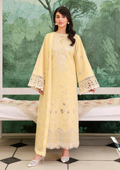 Lawn - Roheenaz - Veil Of Summer - Chikankari Edit 26 - Lumiere Yellow