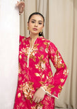 Pret Collection - Mehryam - Pure Comfort Co-Ord's - Cherry Red Floral Accents