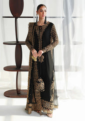 Formals - Qalamkar - Chiffon Unstitched 26 - QCC#06 - WALIYA