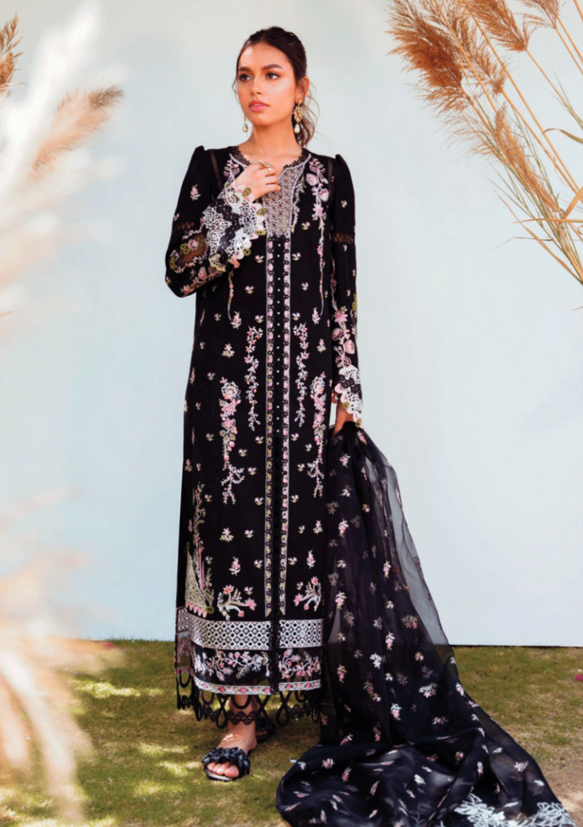 Lawn Collection - Qalamkar - Qlinekari - Sylvi - RT#9