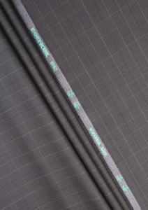 Dormeuil Imperial Jade Wool Fabric - D Brown