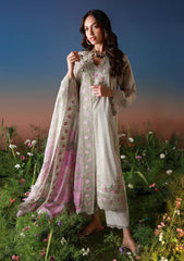 Lawn - Sahar - Mirha 26 - SS1-26-38 - Ivory Petaline