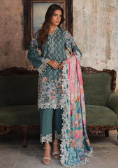 Winter - Sahar - Fall Edit - Embroidered 25 - AW1-25#Z18 - Ocean Jewel